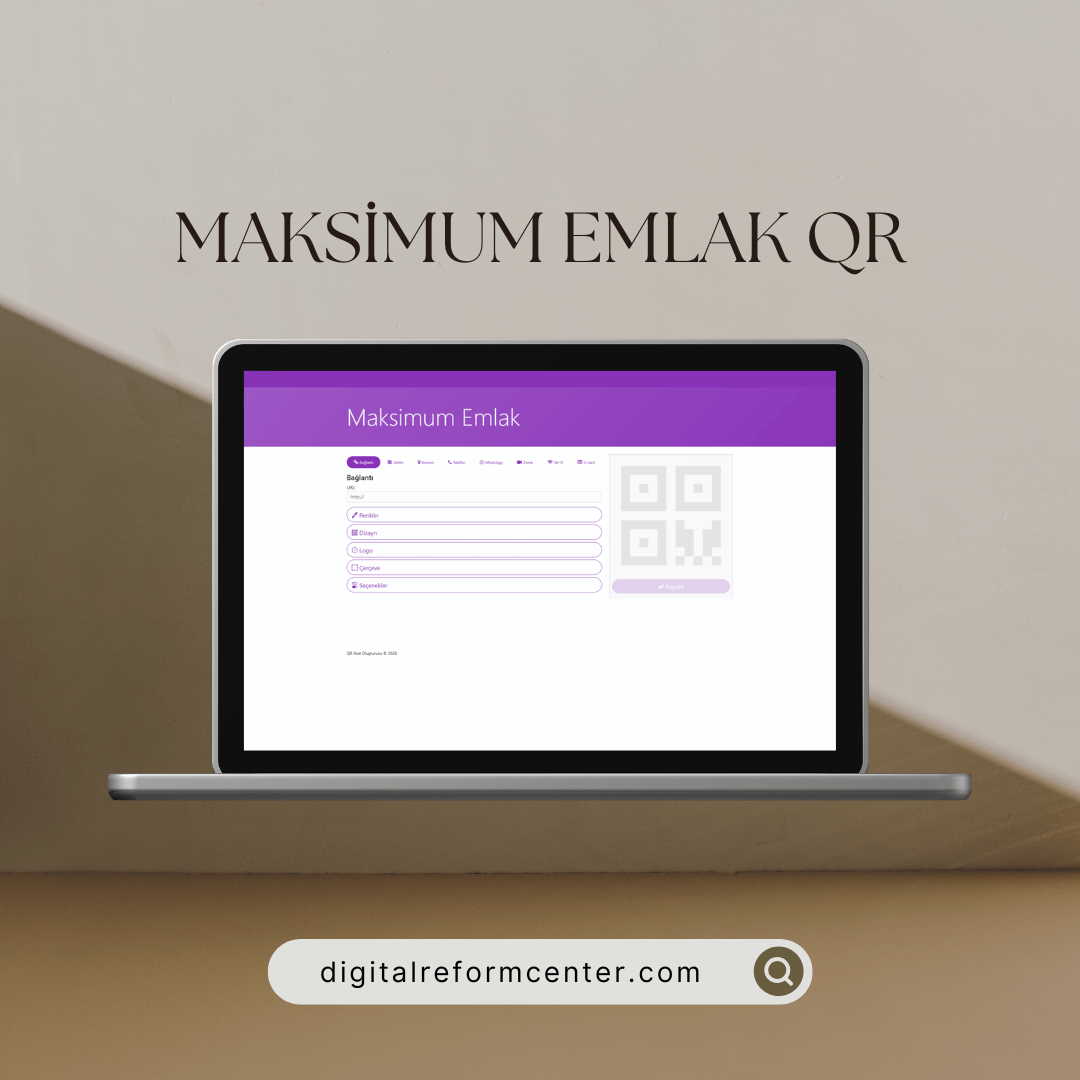 QrSistem - Dinamik QR Kod Oluşturma ve Takip Platformu